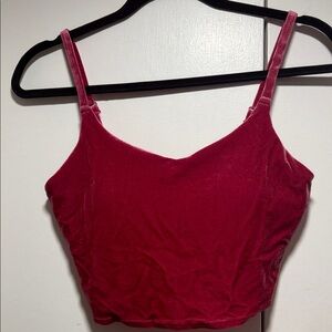 Athleta Women's Velvet Camisole Top - hot pink